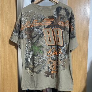 HTC True Timber Camo NASCAR Dale Jr #88 Graphic Short Sleeve Tee